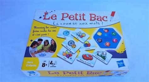 Jeu De Societe Le Petit Bac La Course Aux Noms Hasbro Complet En