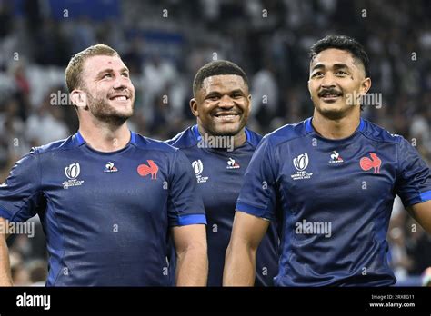 Pierre Bourgarit Jonathan Danty Y Yoram Moefana Durante La Copa Mundial