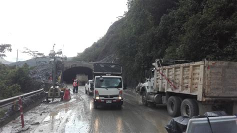 Aninfraestructura On Twitter Por Fuerte Lluvia En El Kilómetro 64200 Y Caída De Material