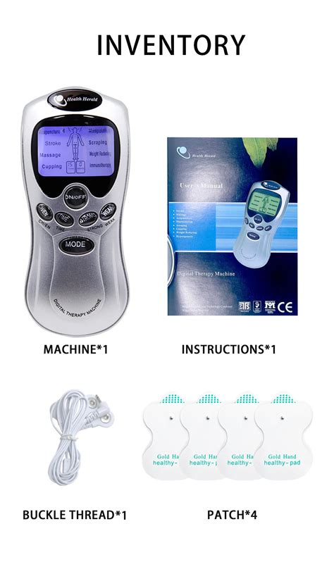 Electric Tens Unit Machine Pulse Massager Muscle Stimulator Therapy Pa