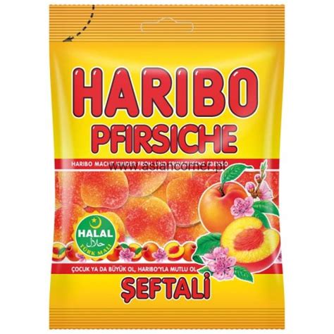 Haribo Peaches Fruit 100g Asian Corner