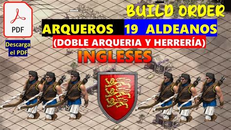 Tutorial Y Pdf Build Order Arqueros Con Ingleses Aldeanos Age