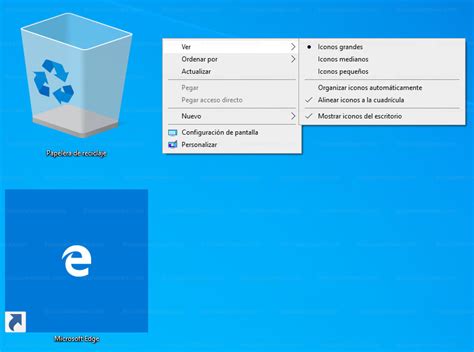 Truco Cambiar Tama O De Los Iconos Del Escritorio Trucos Windows