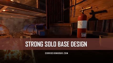 Strong Solo RUST Base Design (2020) - Solo Base Designs