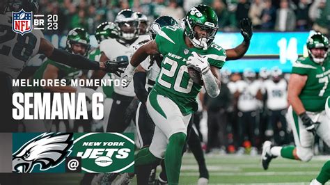 Philadelphia EAGLES X New York JETS Melhores Momentos Semana 6