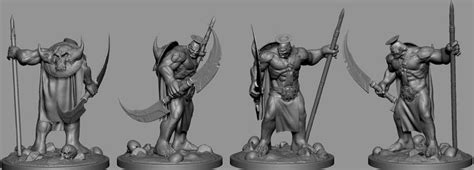 Warrior Sculpted In ZBrush Warrior Fantasy Warrior Zbrush