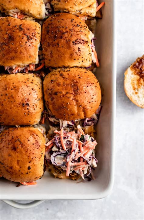 Easy Pulled Pork Sliders Kim S Cravings