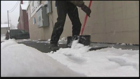 Doctors Encourage Caution When Shoveling Snow