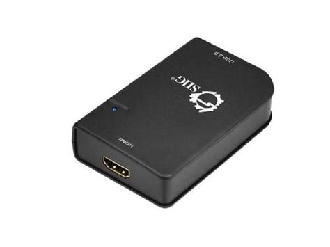 Siig Superspeed Usb 3 0 To Hdmi Multi Monitor Video Adapter Ju H20311 S1 Displaylink Chipset