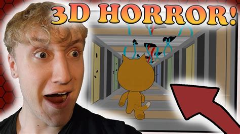 3d Horror Scratch Cat Game Scare Deku Youtube