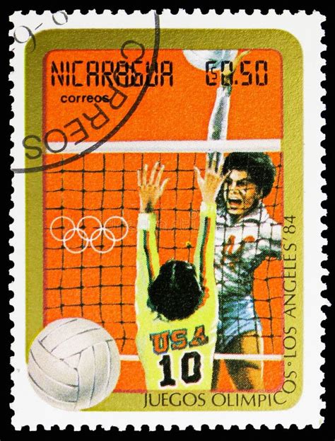 Voleibol Juegos Ol Mpicos Serie De Los Angeles Circa Foto