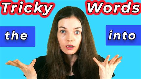 Adult Phonics How To Read Tricky Words Youtube