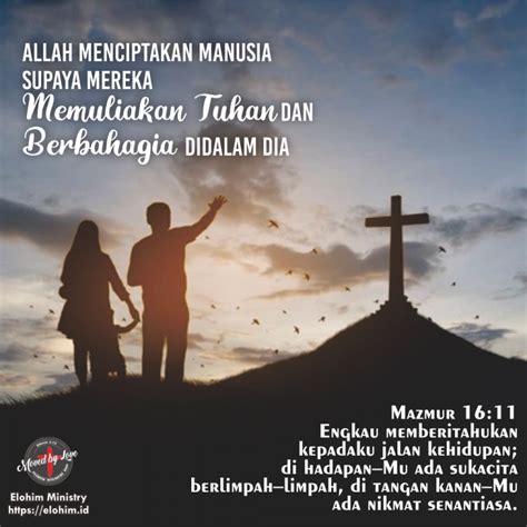 Memuliakan Tuhan Dan Bahagia Didalam Dia Elohim Ministry