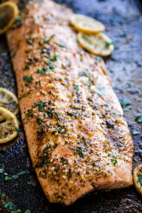 Baked Cajun Salmon With Parmesan Garlic Sauce The Curious Plate