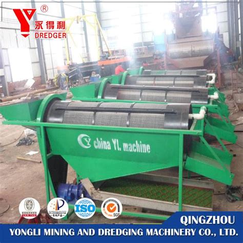 Movable Dry Land Gold Trommel For Sale Qingzhou Yong Li Mining