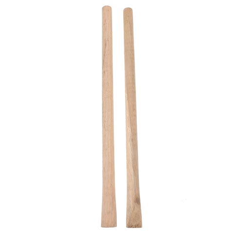 2pcs Wooden Handles Hardwood Handles Landscaping Hoes Tool Replacement Handles