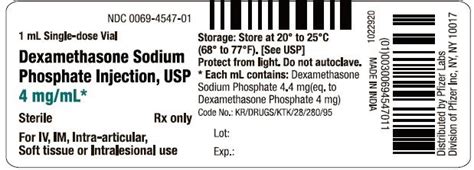 Dexamethasone Sodium Phosphate Fda Prescribing Information Side Effects And Uses