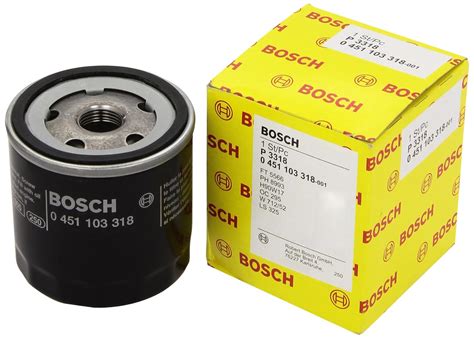 Bosch Oil Filter Size Chart A Visual Reference Of Charts Chart Master