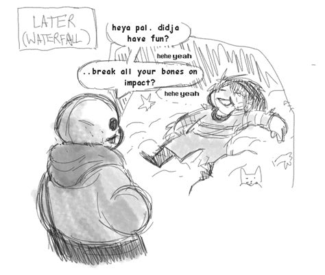 Frisk Can Backwards Long Jump Graysansart Rundertale