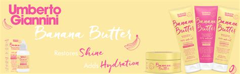 Umberto Giannini Coily Banana Butter Repair Restore Vegan Leave In