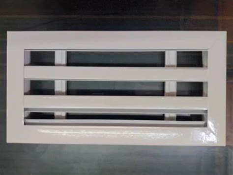 White Rectangular AC Aluminum Grill For Air Conditioner At Rs 370