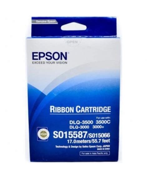 EPSON DLQ 3000 3000 3500 Black Ribbon Cartridge