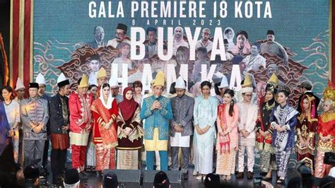 Potret Gala Premiere Mewah Film Buya Hamka Tayang Di Bioskop