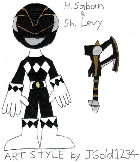 Mmpr Black Ranger Zack Taylor By Jgold1234 On Deviantart