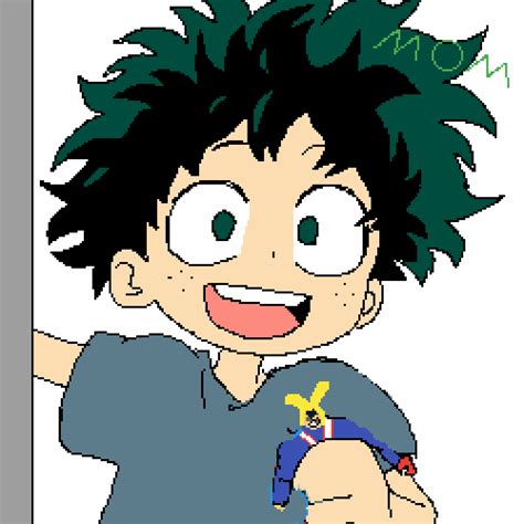 Pixilart Deku By Rewindclub