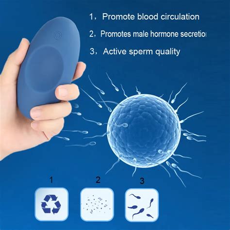 Men Electric Testis Massage Scrotum Ball Stretcher Massager Egg