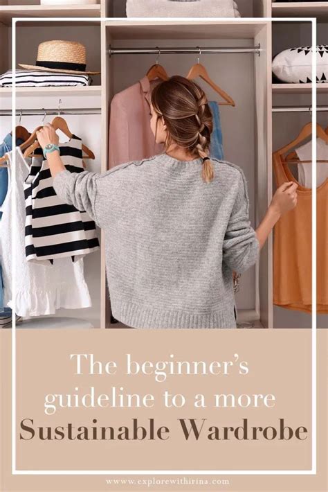 The Beginners Guideline To A More Sustainable Wardrobe 2020