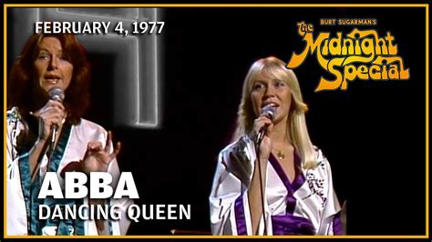 Dancing Queen Abba The Midnight Special Youtube