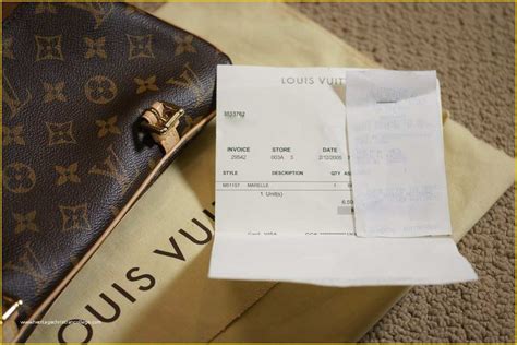 Fake Louis Vuitton Receipt Paul Smith