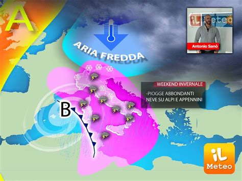 Meteo Intervista Al Meteorologo Antonio San Weekend Invernale Con