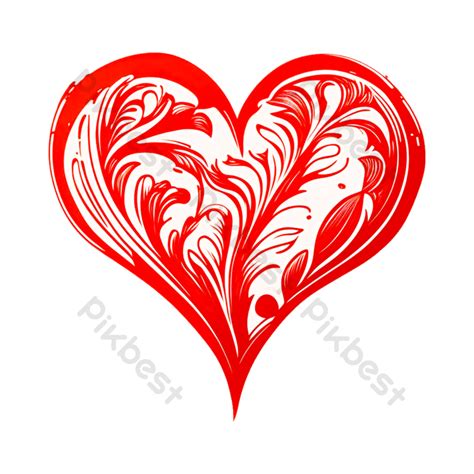 Heart Shaped Graphics Png Images Psd Free Download Pikbest