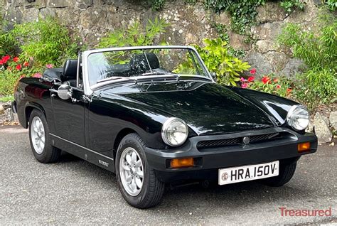 1980 Mg Midget Black Edition Classic Cars For Sale Treasured Cars