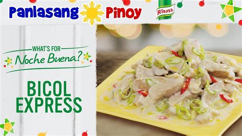 How To Cook Bicol Express Panlasang Pinoy Youtube