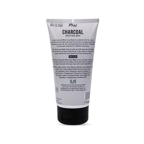 Rivaj Uk Charcoal White Face Wash