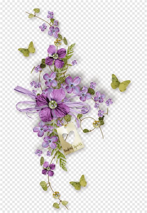 Papier Decoupage Vintage Kleidung violett Kunst künstliche Blume png