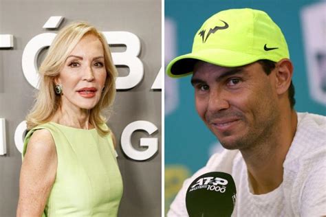 Carmen Lomana Ve La Pol Mica De Rafa Nadal Y Arabia Saud Y Hace Una