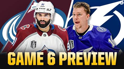 2022 Stanley Cup Finals Avalanche Vs Lightning Game 6 Preview Picks