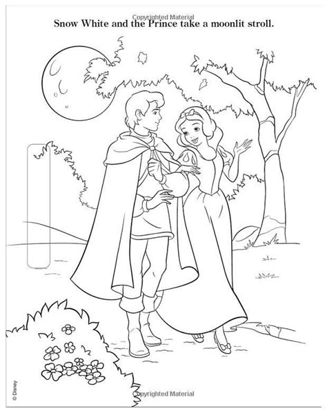 Snow White Prince Coloring Sheet