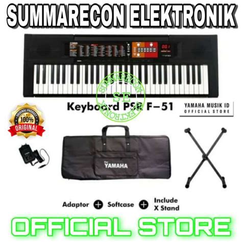 Jual Keyboard Yamaha Psr F51 Piano Yamaha Psr F51 Di Seller Nadala