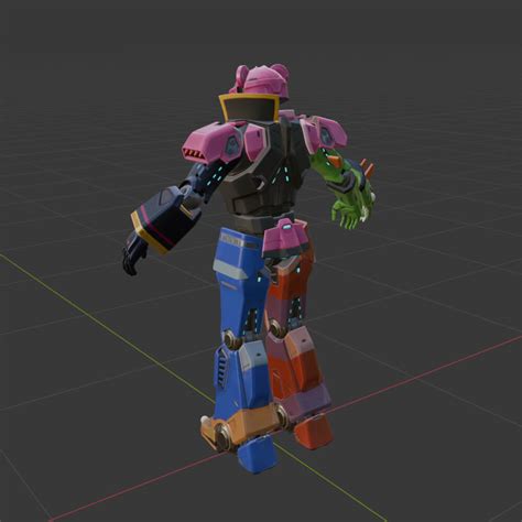 Mecha Team Leader Fortnite 3d Model By Shevraar