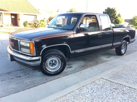 1992 Gmc Sierra Sle Extra Cab 1 Owner No Reserve For Sale