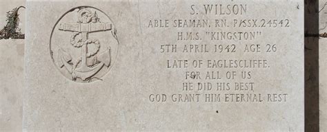 Stanley Wilson Stanley Wilson Able Seaman P Ssx Hms Flickr