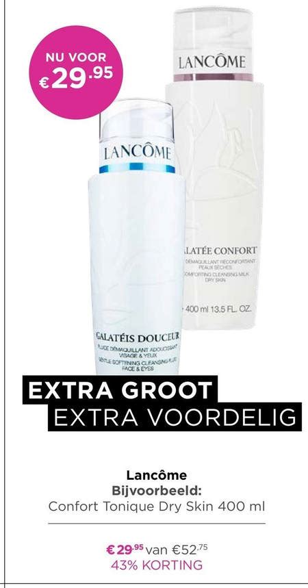 Lancome Gezichtsverzorging Folder Aanbieding Bij Ici Paris XL Details