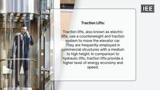 Different Types of Lifts in Commercial Buildings | PPT