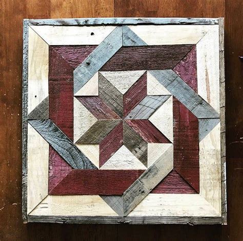 Reclaimed Wood Barn Quilt Square