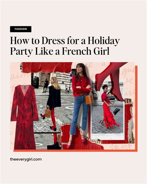 How To Dress For A Holiday Party Like A French Girl The Everygirl